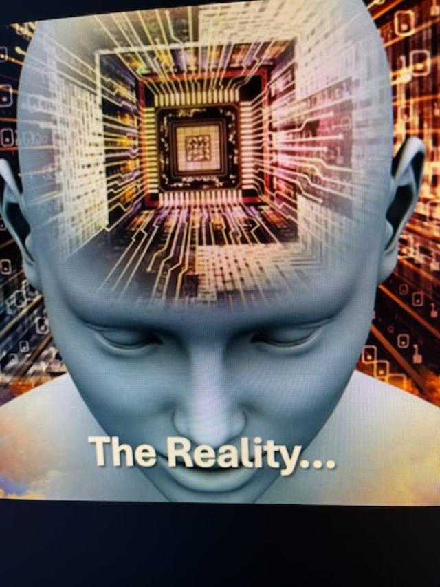 The conscious mind resting on the unconscious field beneath it